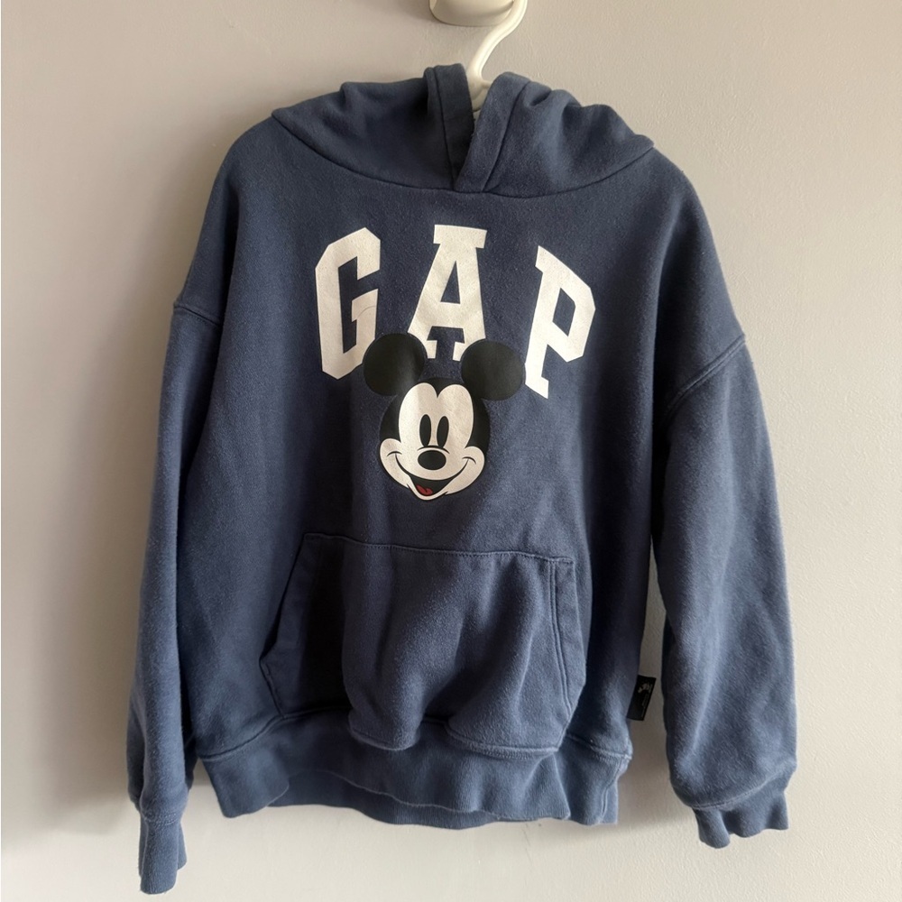 Disney Navy Hoodie with Mickey Patch